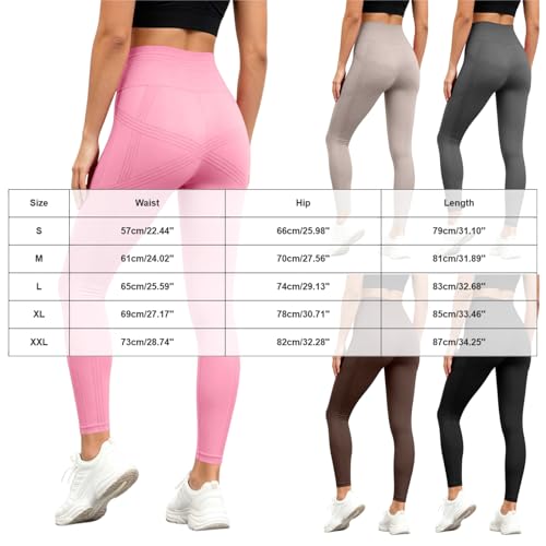 Legging anticelulitis mujer con compresión 3D y soporte push up para moldear la figura 6