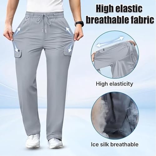 Comforflex - Men's Multi-Pocket Stretch Comfort Outdoor Casual Pants, Men's Cargo Pants Casual4