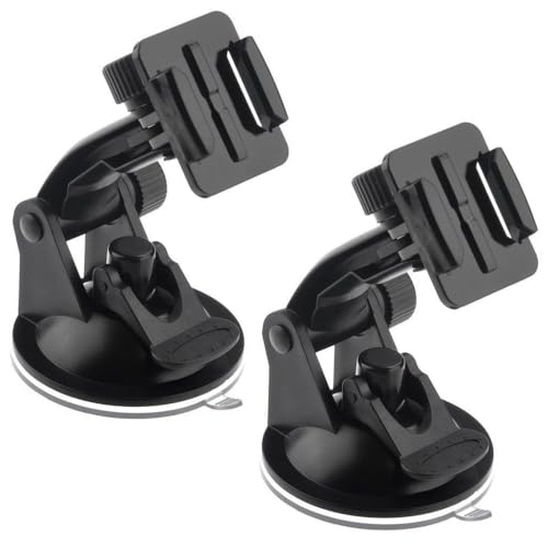 2 Pack Suction Cup Action Camera Mounts