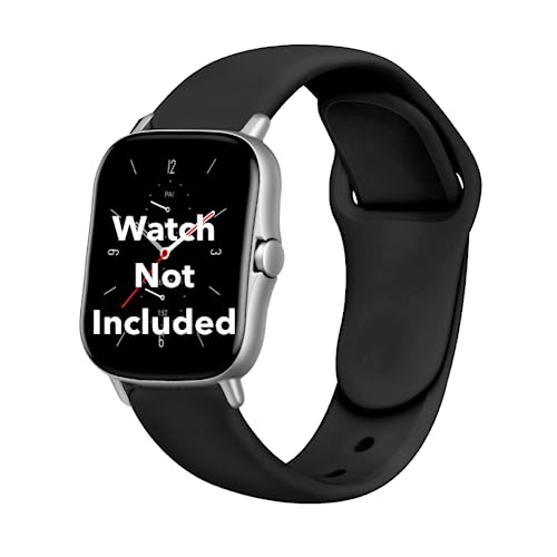 Image of YODI New Edition Soft Silicone Classic Strap Band For Redmi Watch 5 Lite Only [ Not for Any Other Models] (Black)