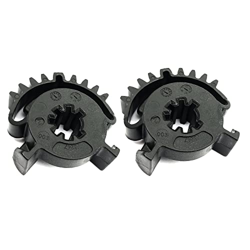 DEVMO Kit de engrenagem de atuador de porta de mistura de aquecedor HVAC de 2 peças compatível com J