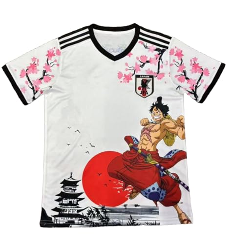 CHSBHTLSH One Piece Japanese Anime Style OP7 Soccer Jersey Tee for Men Lightweight Breathable MoistureWicking Performance Shirt