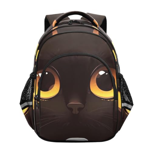 Sac à dos chat noir enfant de 3 à 12 ans pour la rentrée scolaire en maternelle et primaire