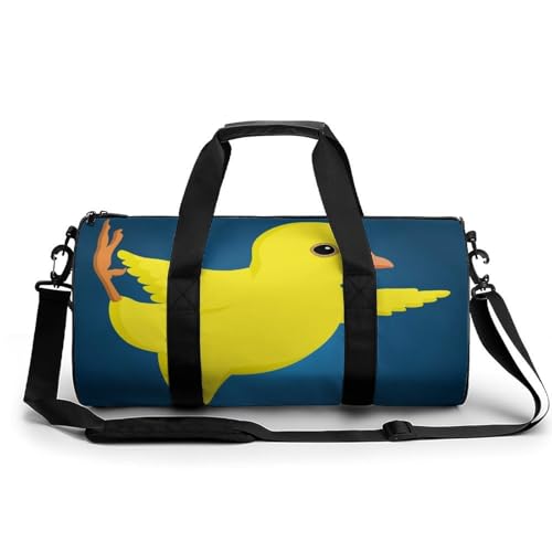 Sac de voyage oiseau rigolo duffel bag de gym et sac week-end de camping 45cm