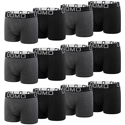 Bóxer de algodón para hombre L&K Martis Eventis 1119 pack de 12 unidades en tallas M a 3XL