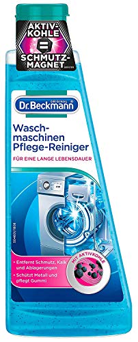 Dr. Beckmann Waschmaschinen Pflege-Reiniger | Maschinenreiniger mit Aktivkohle | 250 ml