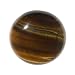 Beadaholique Tiger Eye Gemstone Round Flat-Back Cabochons 25mm (1 Piece)