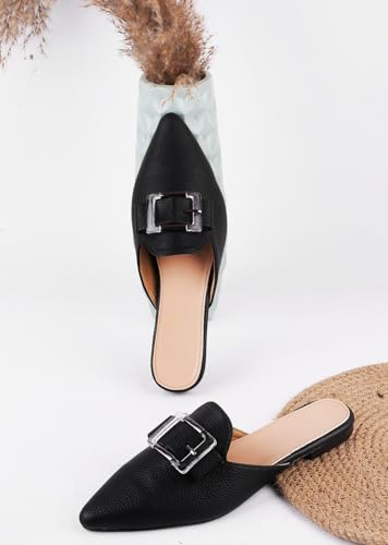 Image of TRYME Trending Stylish Bellies Soft & Comfortable Back Open Slip On Mules Sandal for Womens and Girls