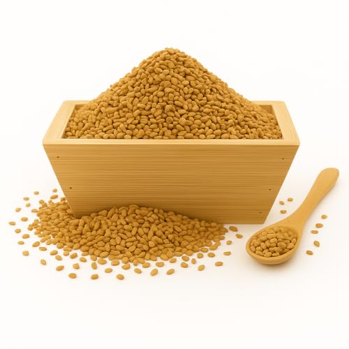 Fenogreco Semillas Naturales – 100% Puras y Enteras | Especia Tradicional para Infusiones, Guisos y Cocina Saludable | El Paraíso de las Especias – Bolsa Fresca y Aromática'