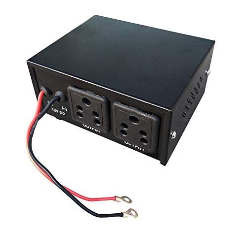 Image of 12V DC to 220v AC Converter Mini Inverter 200 Watt Portable for Suitable for powering mobile phone, laptops, tablets, cctv, wifi router, set top box, solar panel small appliances