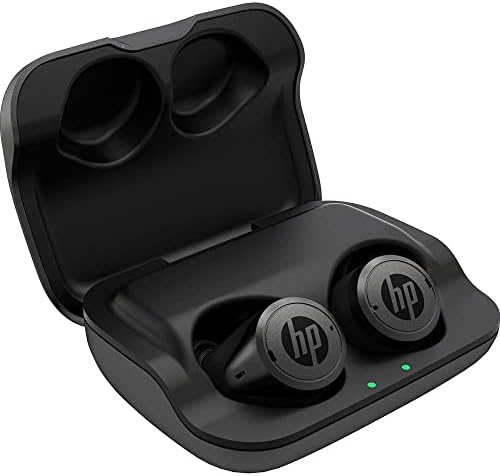 HP Hearing PRO OTC Hearing Aids for Adults | Self-Fitting, Rechargeable, Noise-Cancelling, Bluetooth iOS Android Streaming | Over-The-Counter Earbud Sound Amplifier Listening Device w/Cleaning Cloth