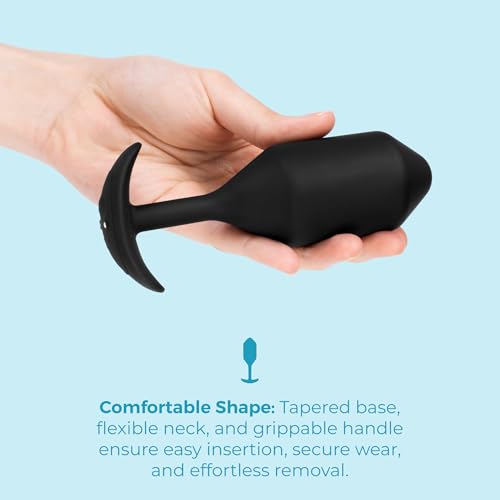 Image of b-Vibe Vibrating Snug Plug 1 - Butt, Sex Toys (Black / 6.5 inch - XX-Large)