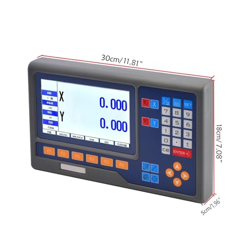 Escala lineal digital alta precisión 2 o 3 ejes LCD DRO miniatura 3