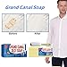 Grand Canal Soap- Underwear Cleaning Soap, Powerful Stain Remover Laundry Soap Bar with Brush, Long-Lasting Fragrance Suitable for All Clothing, Gentle Without Hurting Hands
