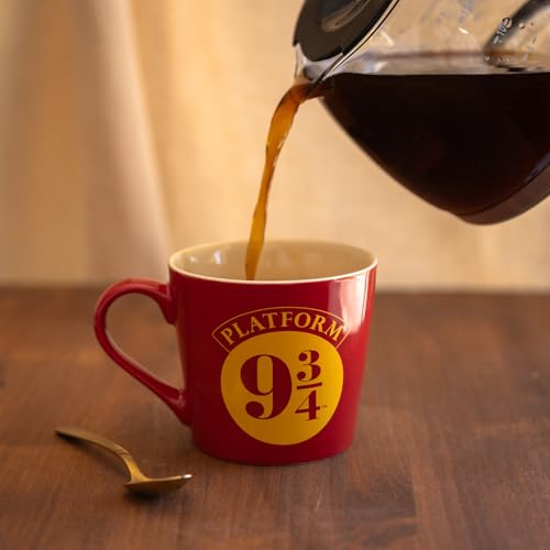Grupo Erik Ceramic Mug - Harry Potter Merchandise, Red, 444 ml - Image 3