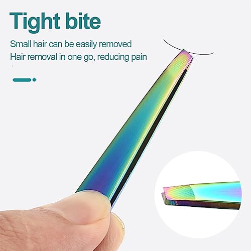 YEHUIMEI 2 pezzi pinzetta sopracciglia