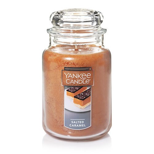 Yankee Candle Large Jar Candle Salted Caramel & Large Jar Candle Home Sweet Home #TOP1
