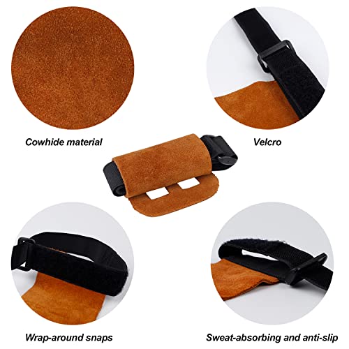 Deankeji 2 stuks polsbandages fitness, met antislip gewichtheffer-handpalmbescherming – lifthulp, fitnesshandschoenen… - Image 5