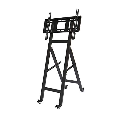 Soporte móvil para TV de 32-65 pulgadas con ruedas y rotación 360° miniatura 1