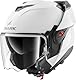 SHARK Unisex OXO BLANK W05 Modularer Motorradhelm, Pearly White, L