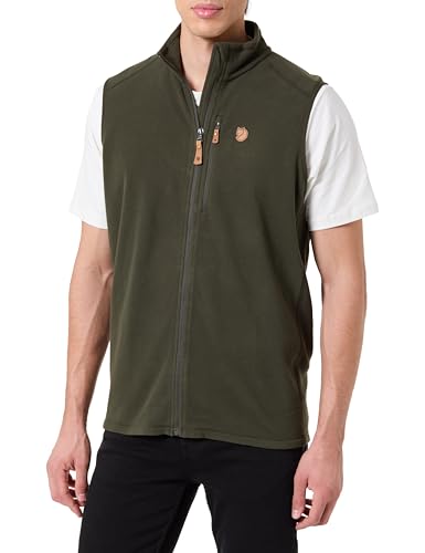 Preisvergleich Produktbild Fjällräven Herren Övik Lite Fleece Weste, Deep Forest, L