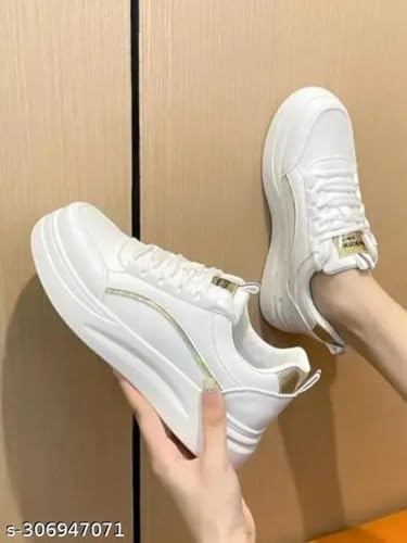Image of Women's Airmix Sole Sneakers Shoes with Stylish Lightweight and Comfortable for Parties & Special Occasions