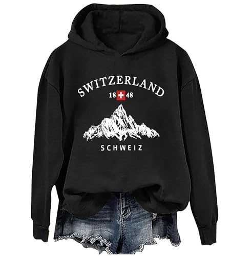 Swiss Travel Sweatshirt Swiss Travel Hoodie Switzerland Vacations Long Sleeve for women men2
