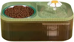 Fonte Bebedouro Automático para Gatos e Cães Little 3 Litros | Comedouro e Bebedouro com Sistema de Filtragem e Cascata