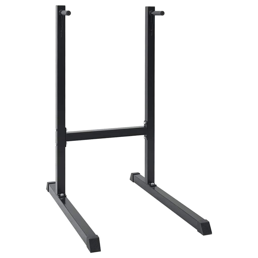 Genérico Estación de Fondos Negro 104 x 66.5 x 122 cm,Deportes,Fitness y musculación,Barras para Flexiones y dominadas-42002570