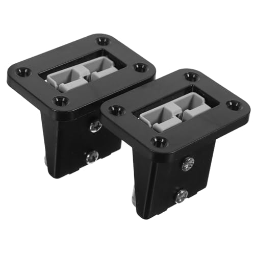 ABOOFAN 2Pcs Quick Connect Disconnect Wire Connector Plug for Automotive Battery Harness Easy Installation with Bracket Stable Power Supply for Winch and Trolling Motor