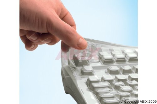 CHERRYWetEx, Flexible Keyboard Protection Film for CHERRY G80-1800, ISO-Layout, Reliable Protection against Soiling from Liquids, Dust, Debris