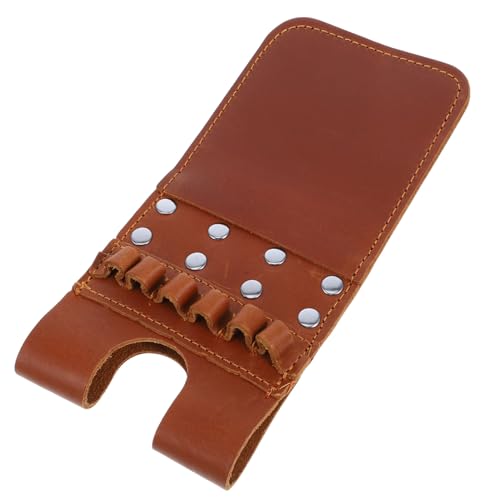 POPETPOP Accessories Arrow Holder Bag Lightweight Sturdy Leather for Hunting Practice