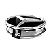 Mercedes-Benz Chrome Star on Black Wheel Center Cap