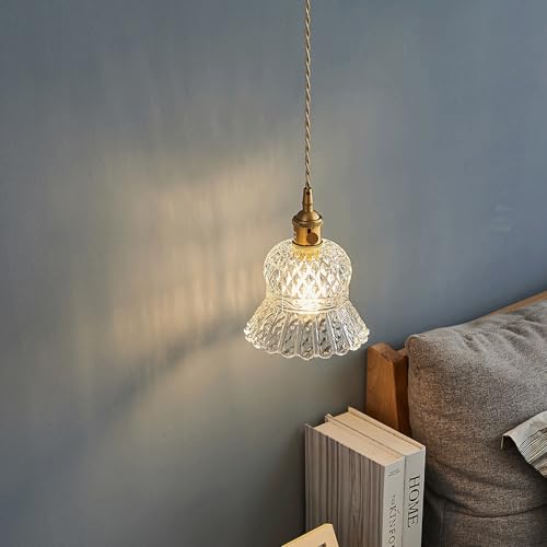 Lámpara de araña de cristal E27 colgante creativa estilo francés interior 5