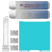 BIQU CryoGrip Pro Glacier Build Plate for Bambu-Lab H2D + Panda Edge 3D Printer Scraper Kit + 2-Pack Panda Glue 3D Printer Glue Adhesive