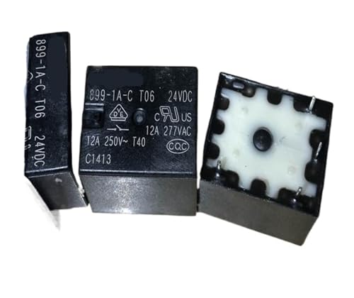 Relé 899-1A-C T06 de 24V y 12A para control de circuitos de automoción e industria