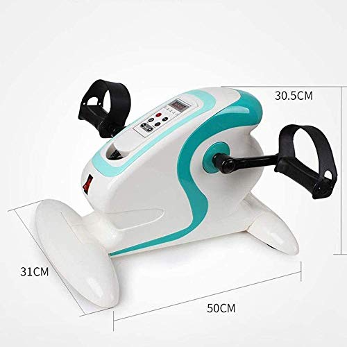 Ejercitador eléctrico para piernas y brazos con monitor LCD miniatura 6