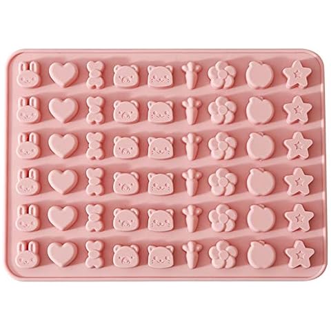 YIQIFUYA Silicone Animal Fruit Gummy Mold Cover