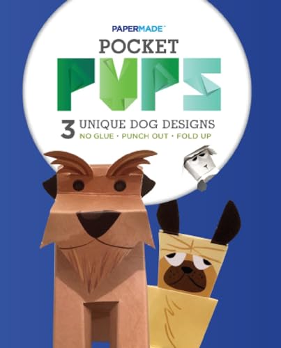 Pocket Pups [Idioma Inglés]: 3 Unique Dog Designs (Children's)