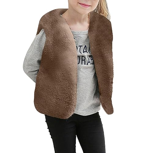 Unisex Kids and Toddlers' Puffer Vest Lightweight Zipper Up Waistcoat Cute Winter Outwear Padded Outfit4