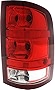 Evan-Fischer Tail Light Assembly Compatible with 2007-2010, 2012-2013 GMC Sierra 1500 SL/SLE/SLT/WT Models Passenger Side