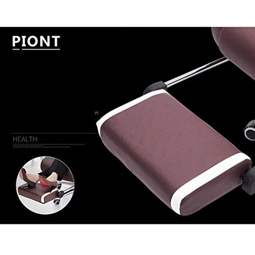 Ergonomiczny fotel gamingowy ze stałym podłokietnikiem i pedałem, wygodny design na co dzień