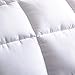 Exclusivo Mezcla Twin Size Down Alternative Comforter Quilted Duvet Insert with Corner Tabs for All Seasons - Soft,Lightweight and Machine Washable(64