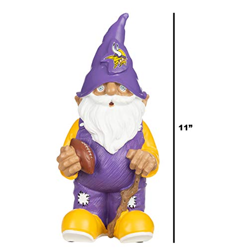 Image of NFL Resin 11.5 inch Team Logo Outdoor Garden Statue Gnome