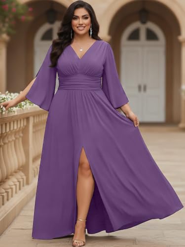 Image of KOH KOH Womens Long Bridesmaid Semi Formal Wedding Guest Maxi Dress Gown