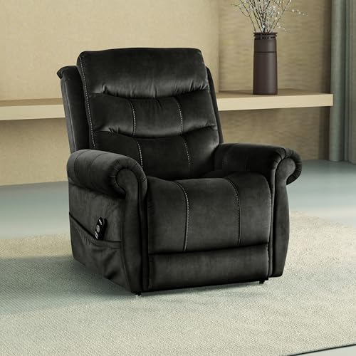 Sillón con sistema de masaje Gris metal miniatura 2