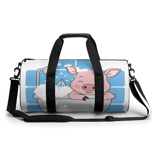 Sac de gym cochon se baignant pour ranger facilement vos affaires
