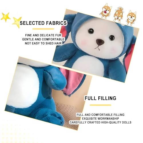 Image of SIVIGE Blue Premium Soft Quality Lovable Huggable Soft Toy, Plush Teddy Bear, Elegant Soft Plush Toy for Babies, Great Birthday Gift for Girls&Boys for Valentine Special 30 CM