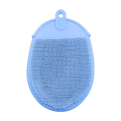 Estropajo De Cocina De Silicón,Esponja Doble Cara para | Resistente A Residuos para Limpieza De Cocina Parrillas Encimeras Ollas Sartenes