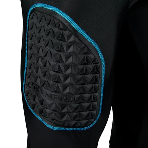Ceinture à 5 coussinets enfant Champro taille M noir et bleu optique